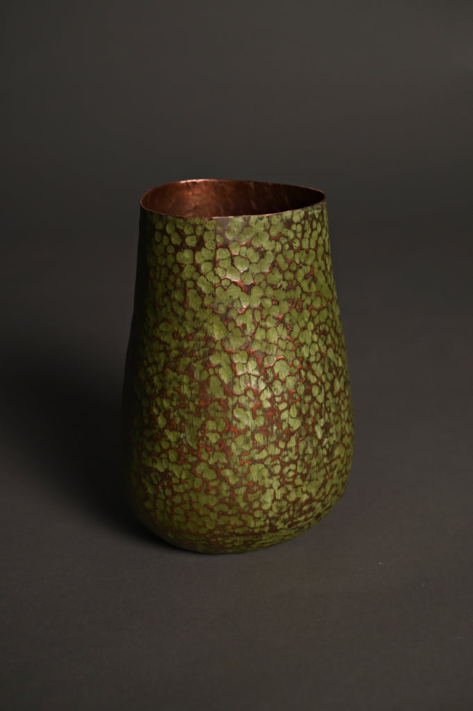 Acapulco Vase in Olive Green